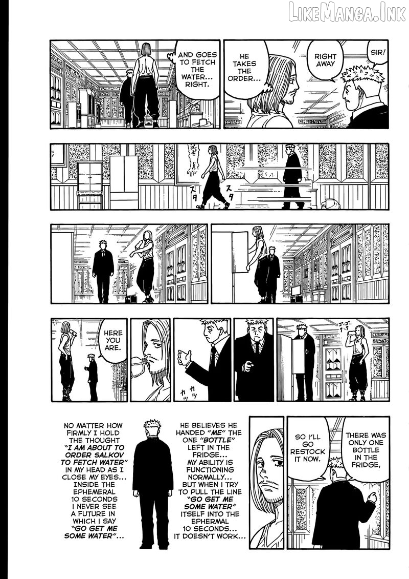 Hunter x Hunter, Chapter 418 image 03